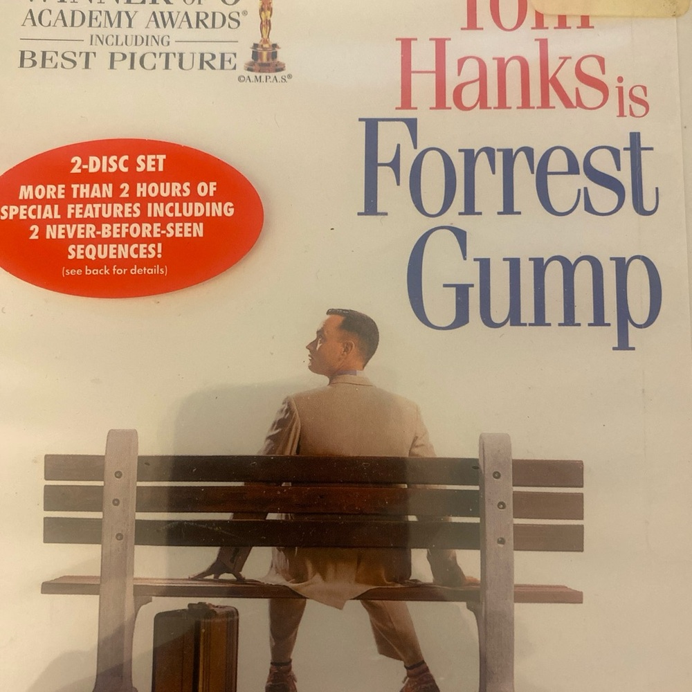 Forest Gump (2 Disc DVD) Special Collectors Edition Tom Hanks New Factory Sealed